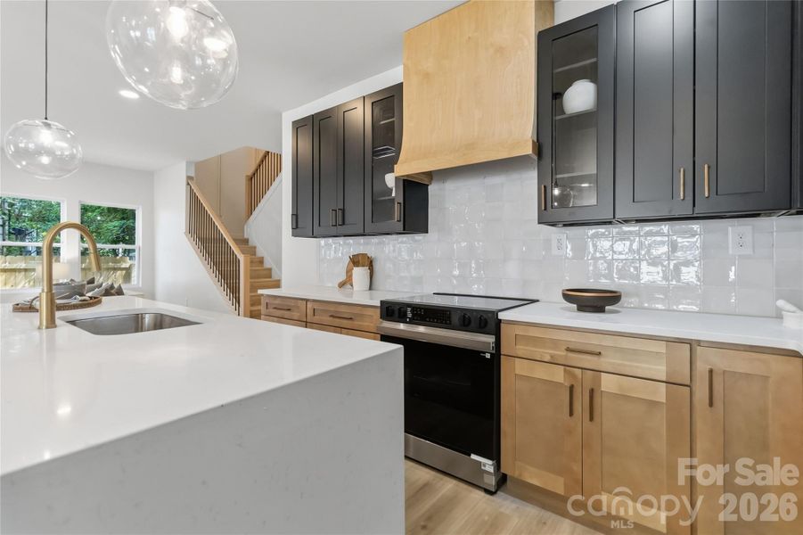 Furnished interior view inside a new home in , Charlotte (Image 19).