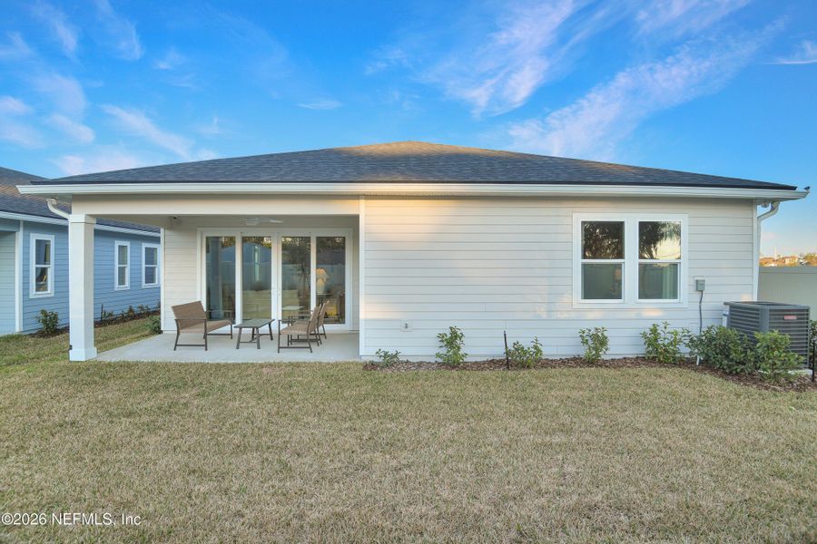Exterior details and patio area of a home in , Palm Coast (Image 22).