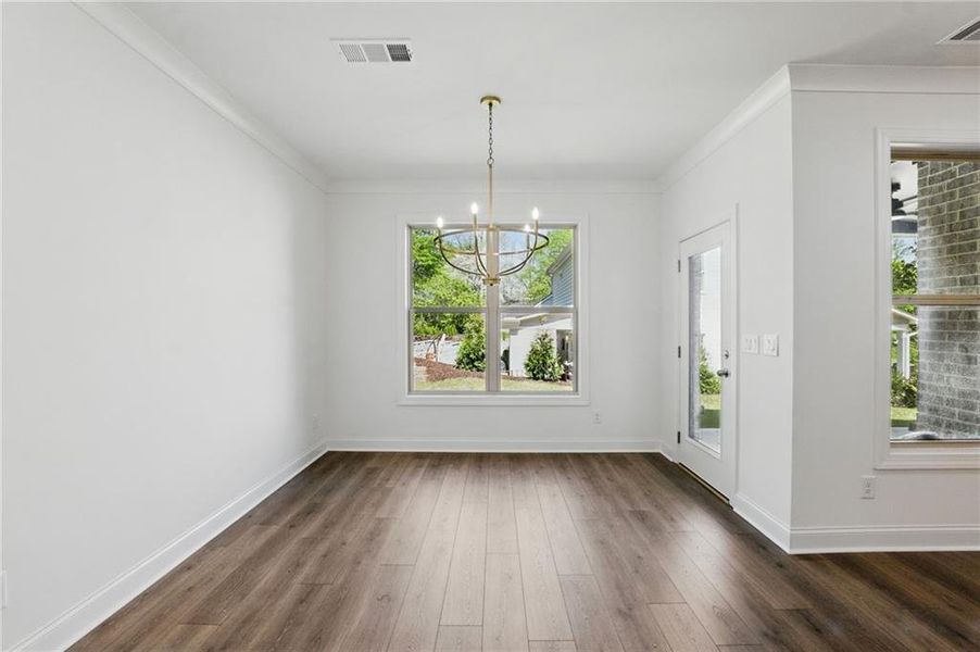Spacious, unfurnished interior of a new home in , Buford (Image 41).