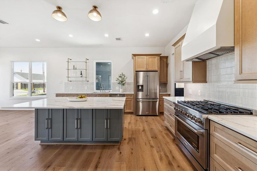 Another view of your kitchen with beautiful and charming detail.