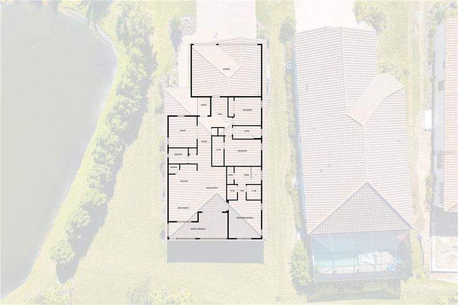 2D floor plan layout of this home in , Nokomis, FL (Image 5).
