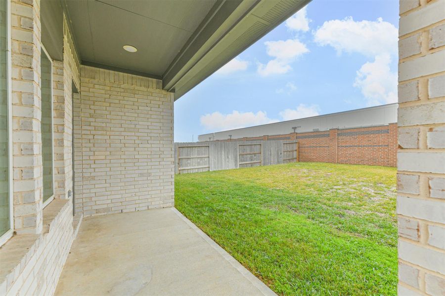 Exterior details and patio area of a home in Cypress Green, Hockley (Image 4). Exterior details and patio area of a home in Cypress Green, Hockley (Image 4).