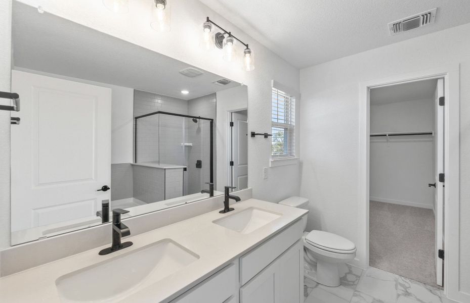 Furnished interior view inside a new home in Woodside, Georgetown (Image 11).