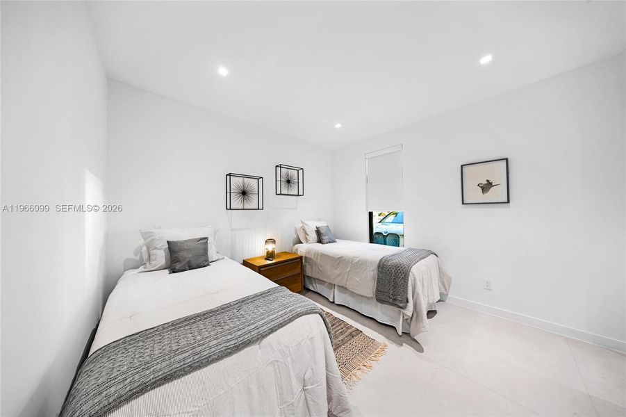 Furnished interior view inside a new home in , Miami (Image 64).