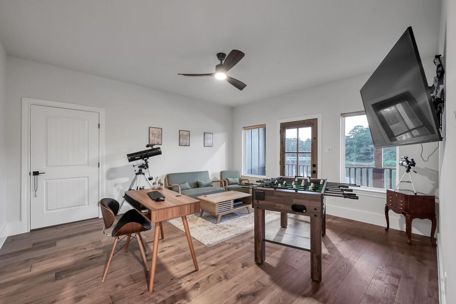 Furnished interior view inside a new home in , Stagecoach (Image 14).
