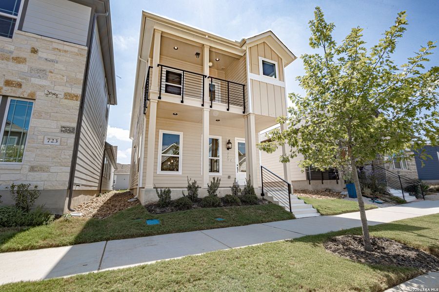 Exterior details and patio area of a home in Town Creek, New Braunfels (Image 26). Exterior details and patio area of a home in Town Creek, New Braunfels (Image 26).