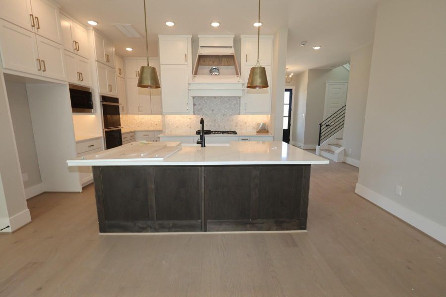 Furnished interior view inside a new home in Easthaven at Bridgeland Central - Horizon Collection, Cypress (Image 4).