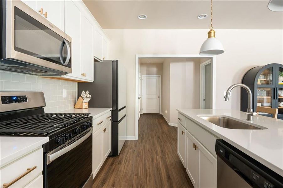 Furnished interior view inside a new home in Harmony, Auburn (Image 15).