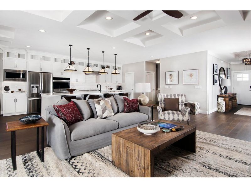 Furnished interior view inside a new home in Farmstead, Berthoud (Image 8).