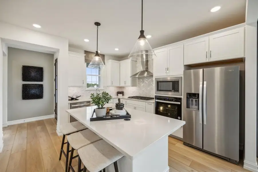*Model Representation - Abundant cabinet space in kitchen