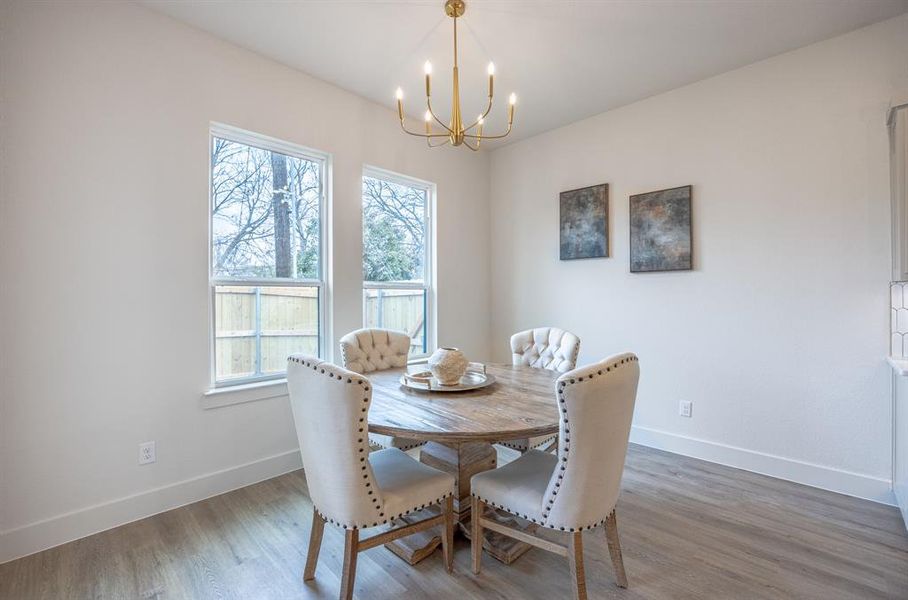 Furnished interior view inside a new home in , Fort Worth (Image 28).
