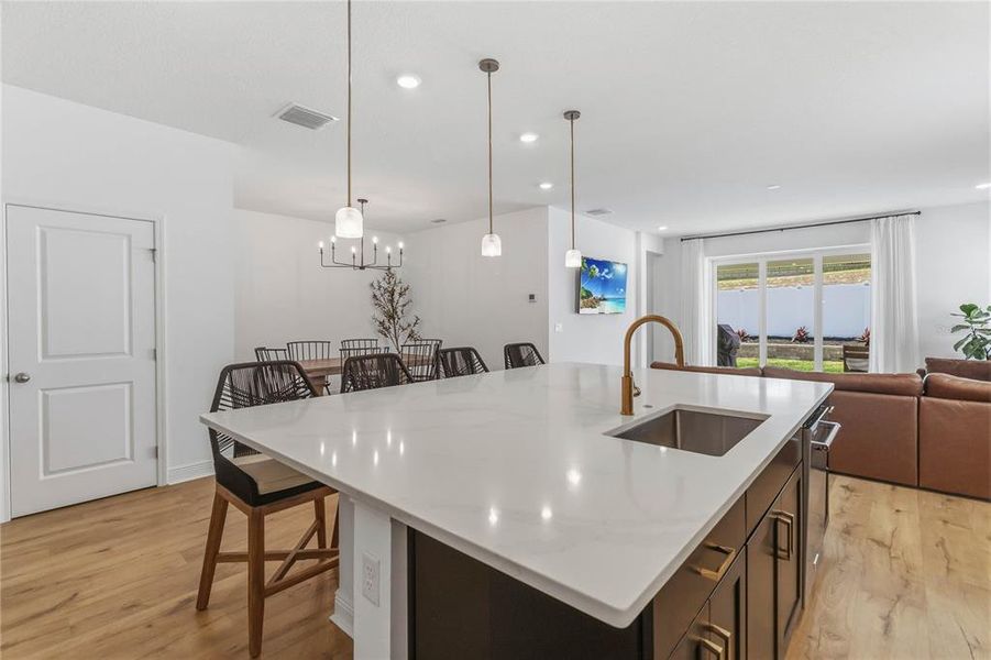 Furnished interior view inside a new home in , Clermont (Image 16).