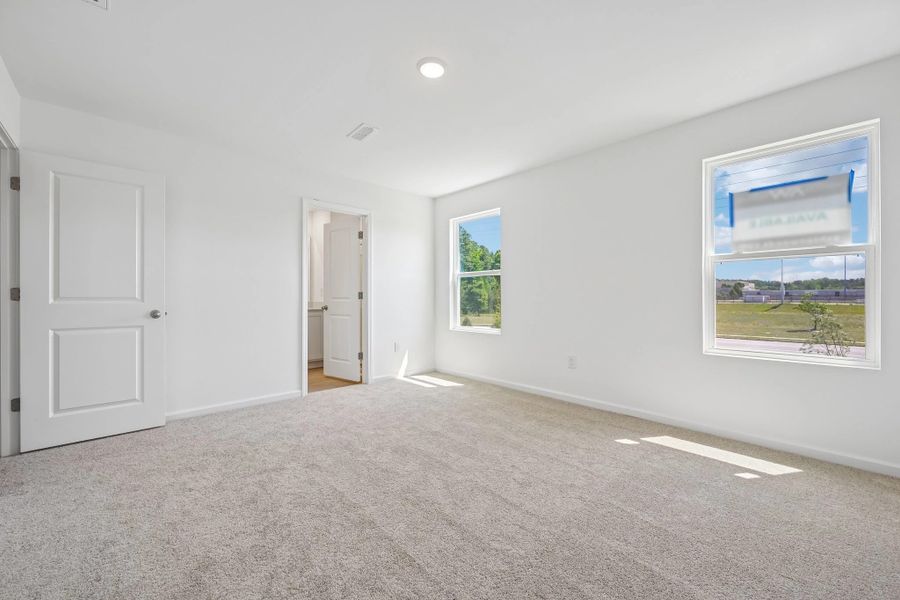 Spacious, unfurnished interior of a new home in Towns at The Point, Rolesville (Image 27). Spacious, unfurnished interior of a new home in Towns at The Point, Rolesville (Image 27).