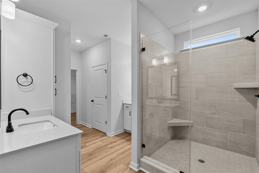 Furnished interior view inside a new home in Brayden, Advance (Image 13).