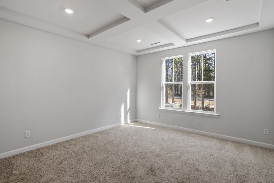 Spacious, unfurnished interior of a new home in Sweetbrier, Durham (Image 24).