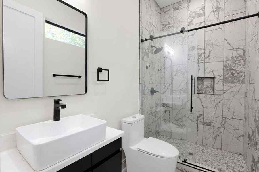 Furnished interior view inside a new home in , Atlanta (Image 15). Furnished interior view inside a new home in , Atlanta (Image 15).