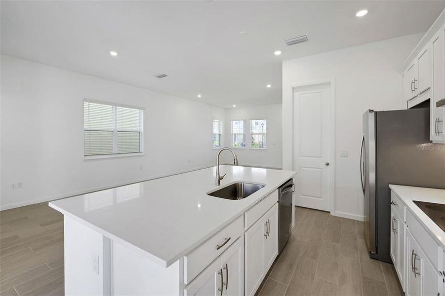 Furnished interior view inside a new home in Serenade at Ovation, Winter Garden (Image 9).