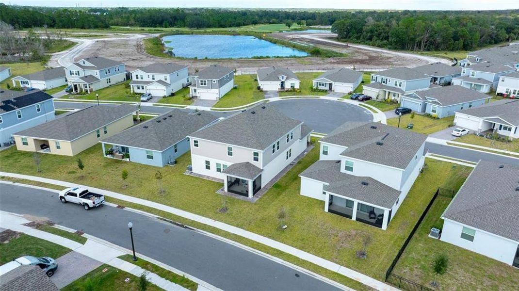 Front exterior of a new home in , Davenport, FL, highlighting curb appeal (Image 27).