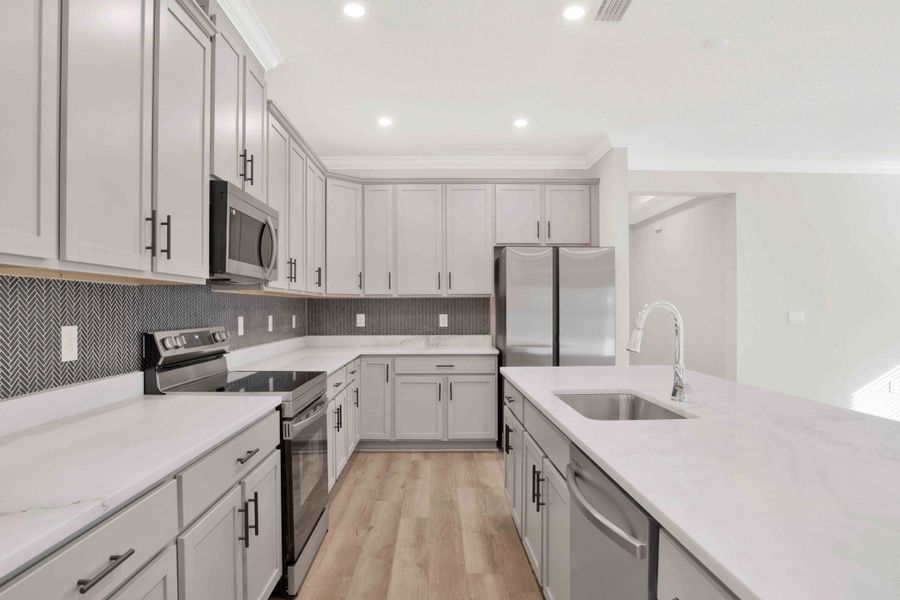 Representative furnished interior of a home built from the Miramar by Maronda Homes in Bellview Pointe, Bellview (Image 6). Representative furnished interior of a home built from the Miramar by Maronda Homes in Bellview Pointe, Bellview (Image 6).