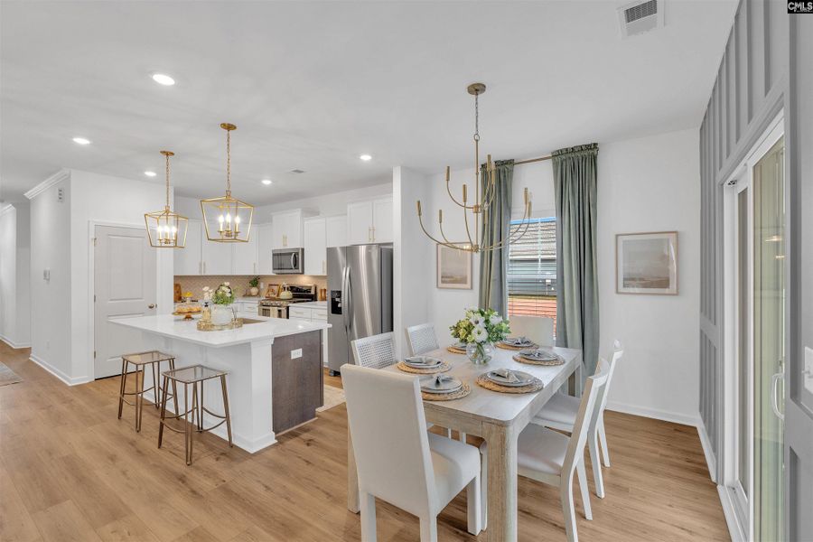 Furnished interior view inside a new home in Boykin Hills, Chapin (Image 9).