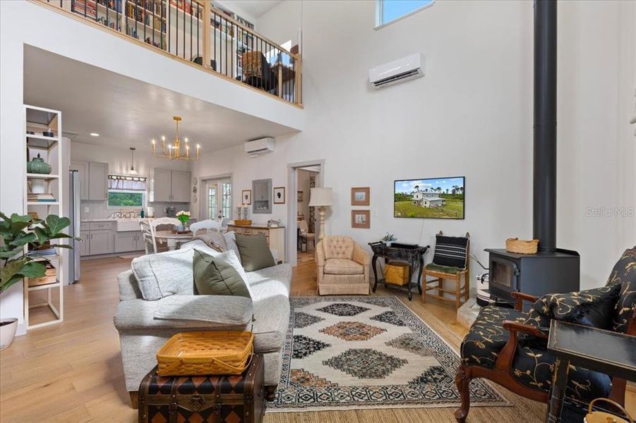 Furnished interior view inside a new home in , Cedar Key (Image 12).