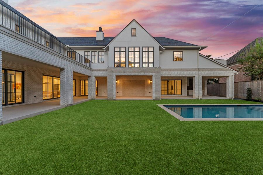 Exterior details and patio area of a home in , Houston (Image 4). Exterior details and patio area of a home in , Houston (Image 4).