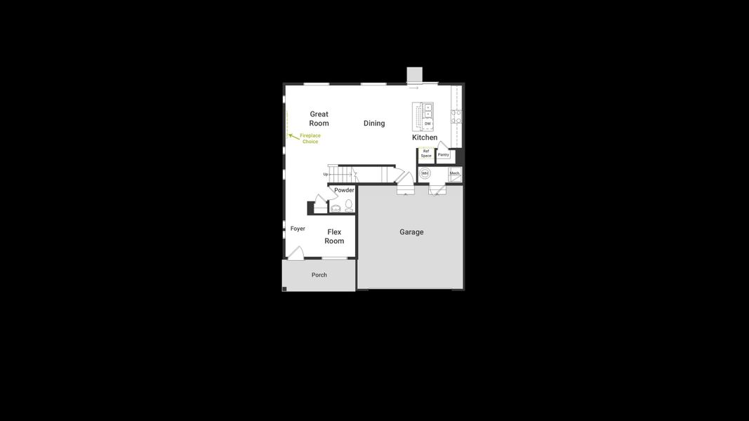 2D floor plan layout of this home in Sky Ranch, Watkins, CO (Image 2). 2D floor plan layout of this home in Sky Ranch, Watkins, CO (Image 2).