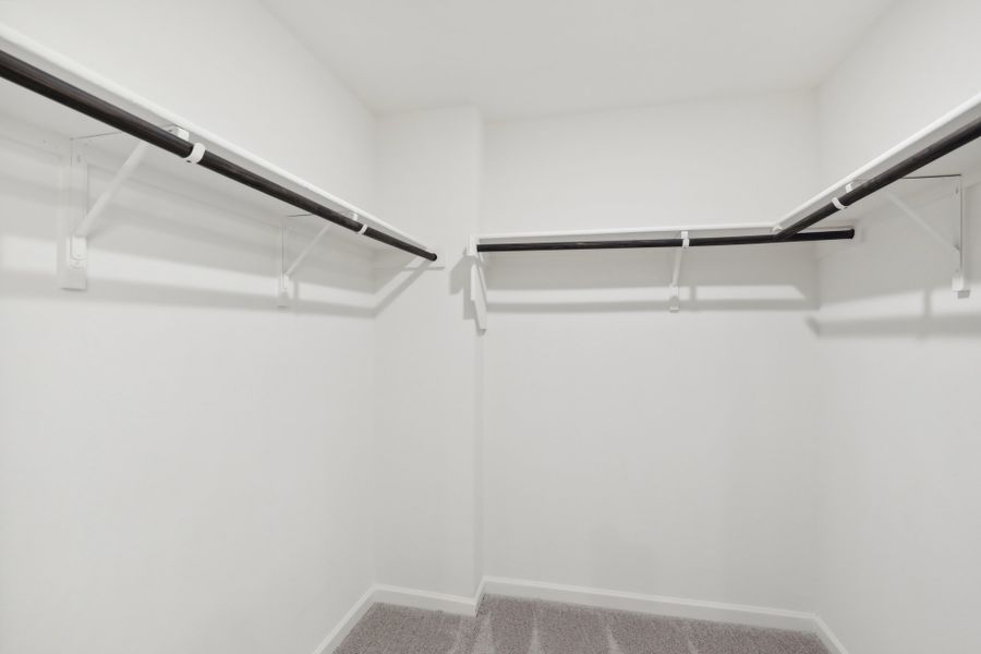 Representative unfurnished interior of a home built from the Orbit by Starlight Homes in Coyote Meadows, Anna (Image 27). Representative unfurnished interior of a home built from the Orbit by Starlight Homes in Coyote Meadows, Anna (Image 27).