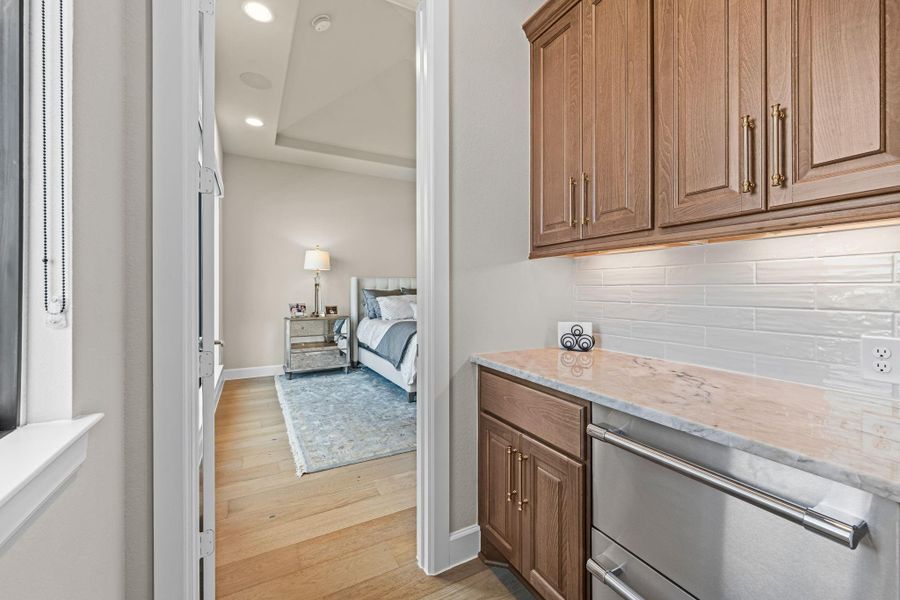 Furnished interior view inside a new home in , Fulshear (Image 33).