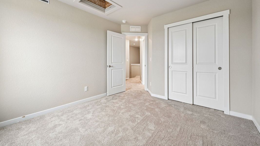 Furnished interior view inside a new home in Windler Townhomes, Aurora (Image 31). Furnished interior view inside a new home in Windler Townhomes, Aurora (Image 31).