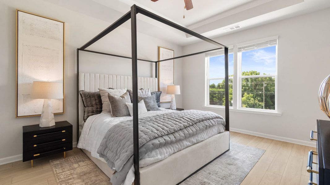 Furnished interior view inside a new home in Silverock, McDonough (Image 21).