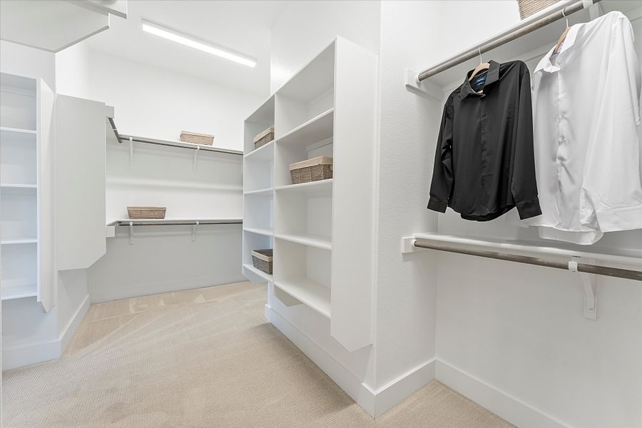 Furnished interior view inside a new home in Estates at Rockhill, Frisco (Image 15).