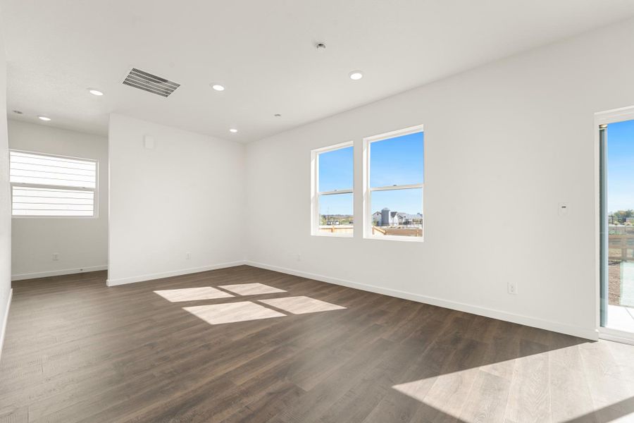 Spacious, unfurnished interior of a new home in Granary, Johnstown (Image 37). Spacious, unfurnished interior of a new home in Granary, Johnstown (Image 37).