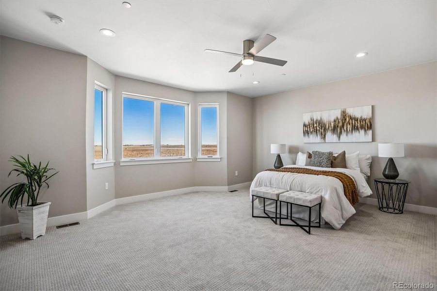 Furnished interior view inside a new home in , Hudson (Image 9).