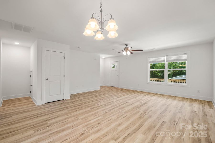 Spacious, unfurnished interior of a new home in , Albemarle (Image 17).