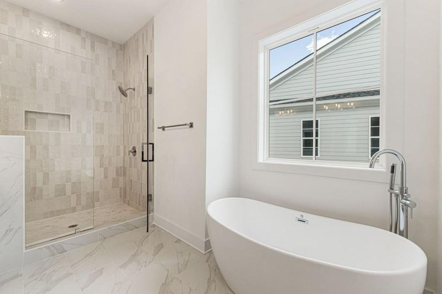Furnished interior view inside a new home in Parkside Roswell, Roswell (Image 31).