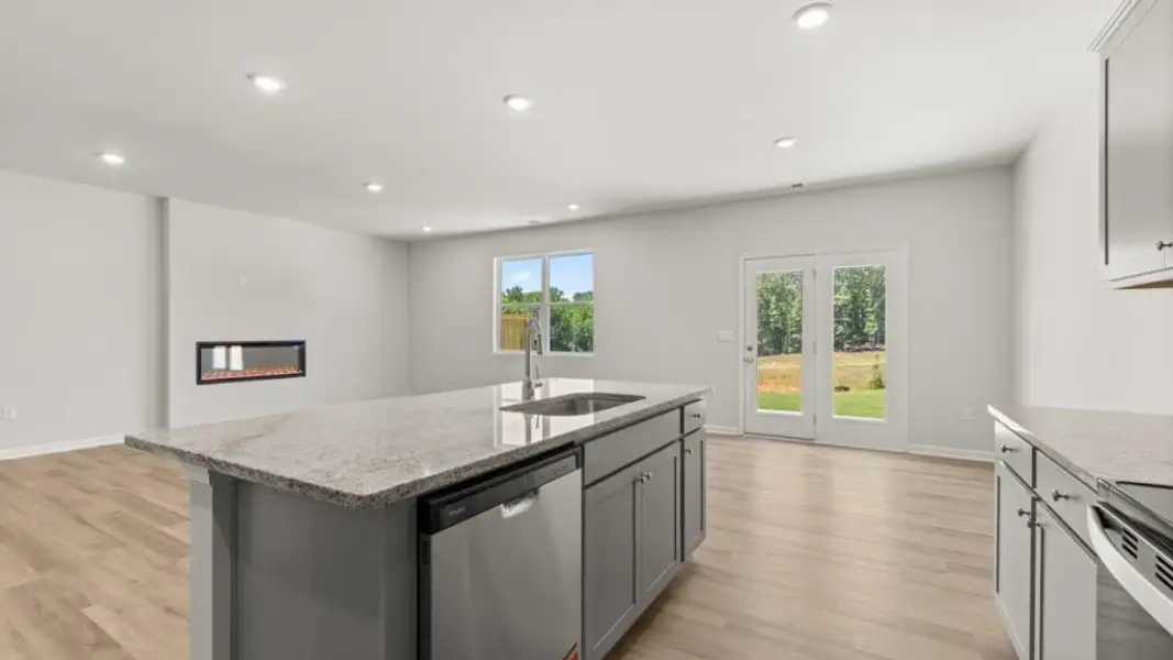 Furnished interior view inside a new home in Village at Pine Valley, Gainesville (Image 14).