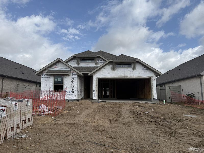 In-progress construction of a new home in Pomona, Manvel, TX (Image 15).