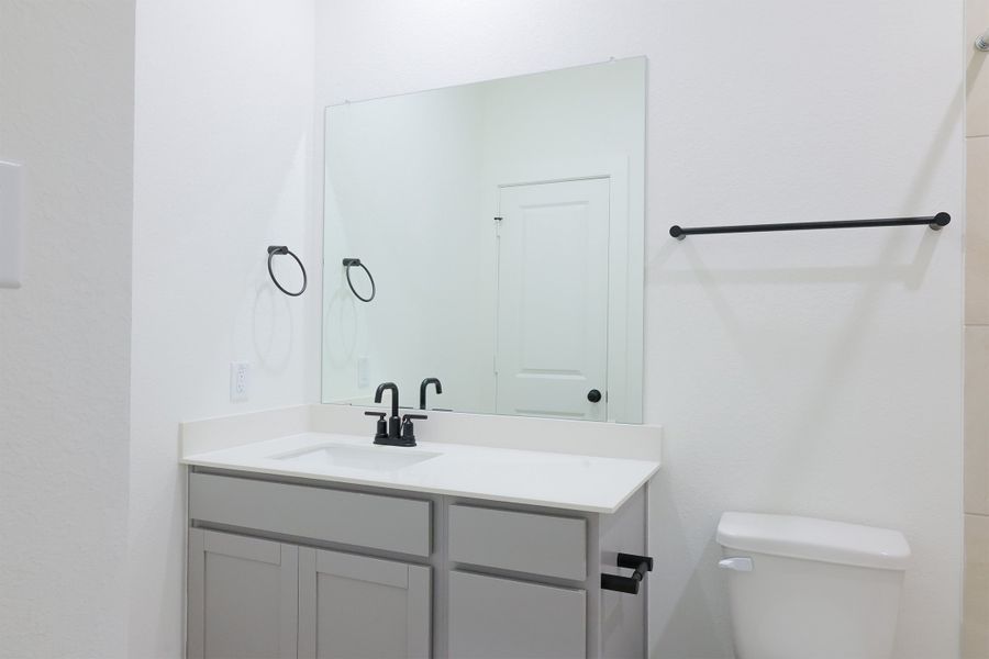 Furnished interior view inside a new home in Emberly  45', Beasley (Image 5).