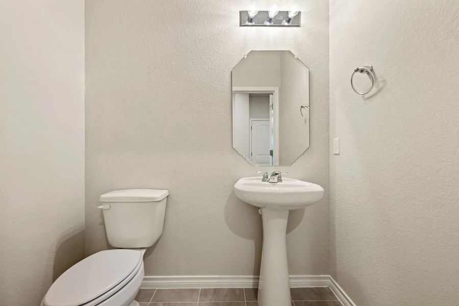 Furnished interior view inside a new home in The Cottages at Lariat, Liberty Hill (Image 15).