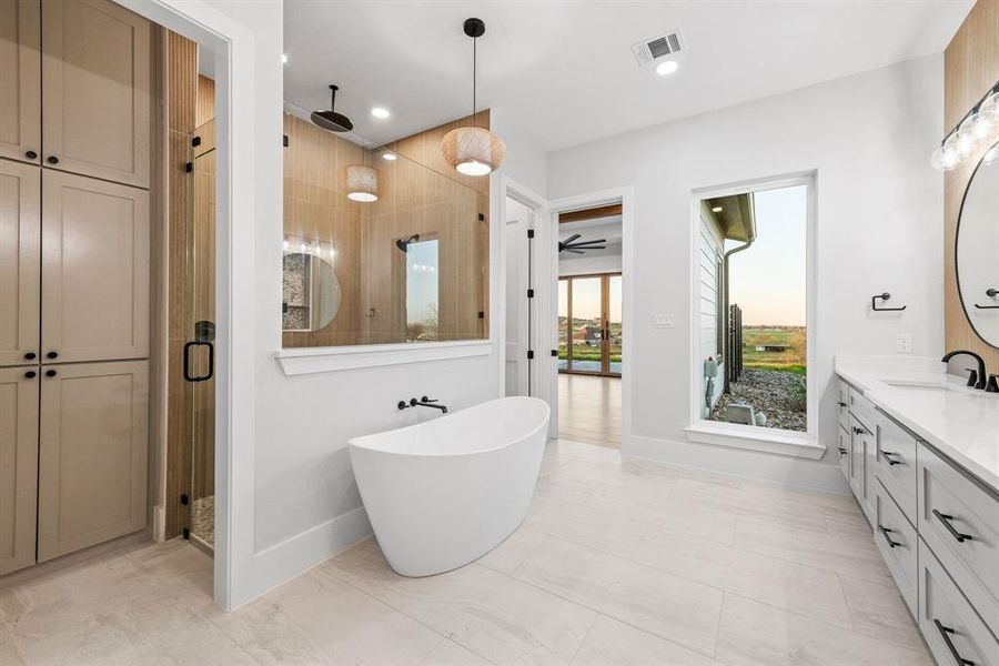 Furnished interior view inside a new home in , Ponder (Image 15). Furnished interior view inside a new home in , Ponder (Image 15).