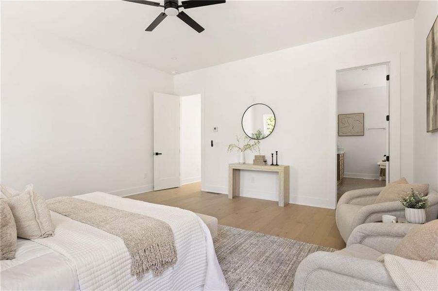 Furnished interior view inside a new home in , Powder Springs (Image 41).