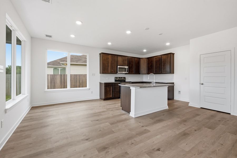 Furnished interior view inside a new home in The Reserve at Foxwood, Bryan (Image 4).
