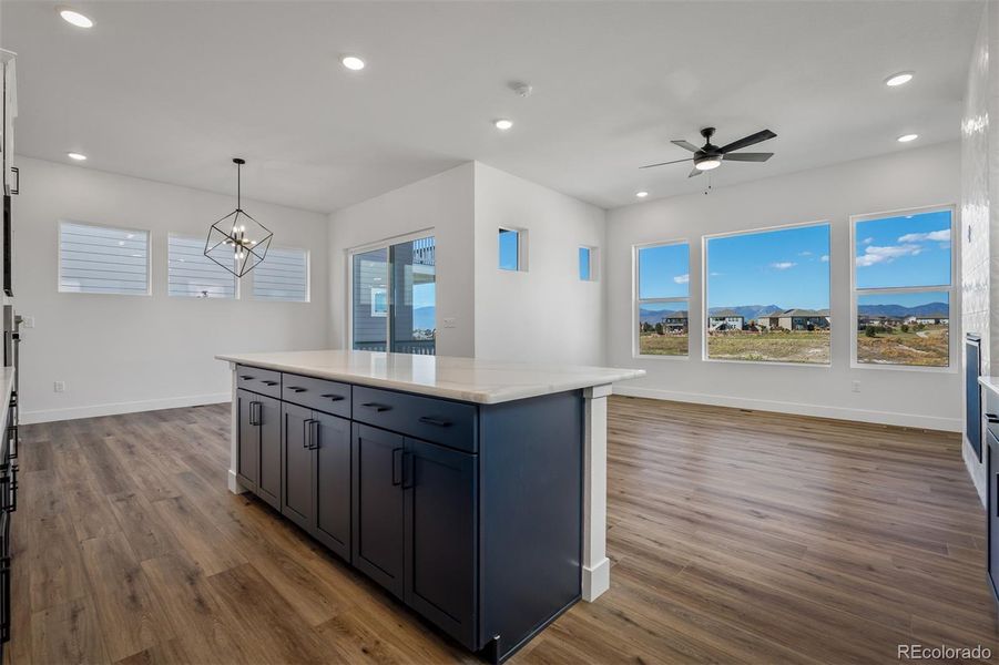 Furnished interior view inside a new home in Revel Crossing at Wolf Ranch - The Panorama Collection, Colorado Springs (Image 30).