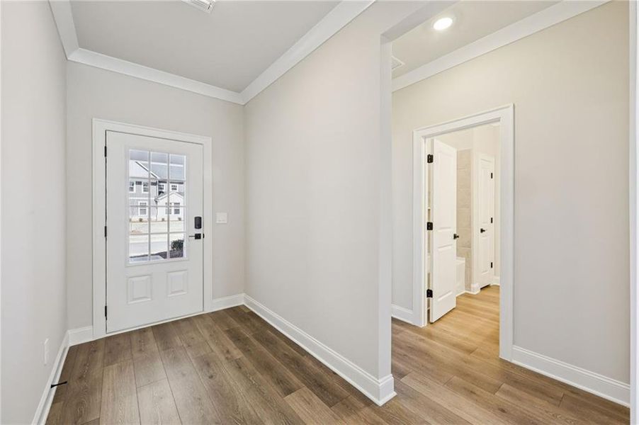 Spacious, unfurnished interior of a new home in River Pointe, Monroe (Image 23).