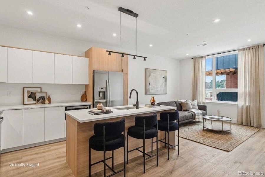 Virtually staged image of a model home. Finishes, colors, and available options may differ from those shown.