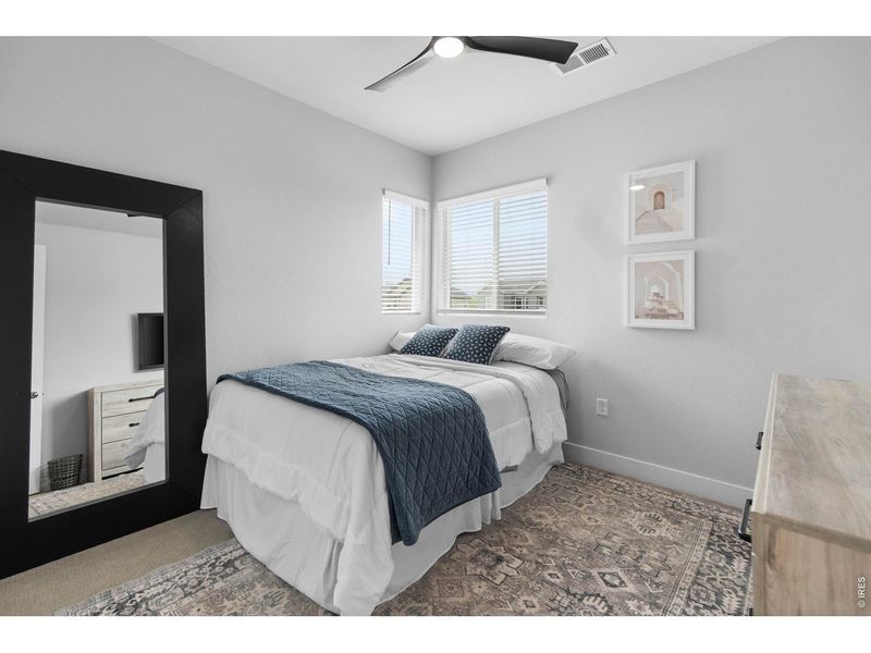 Furnished interior view inside a new home in Morgan Hill, Erie (Image 46).