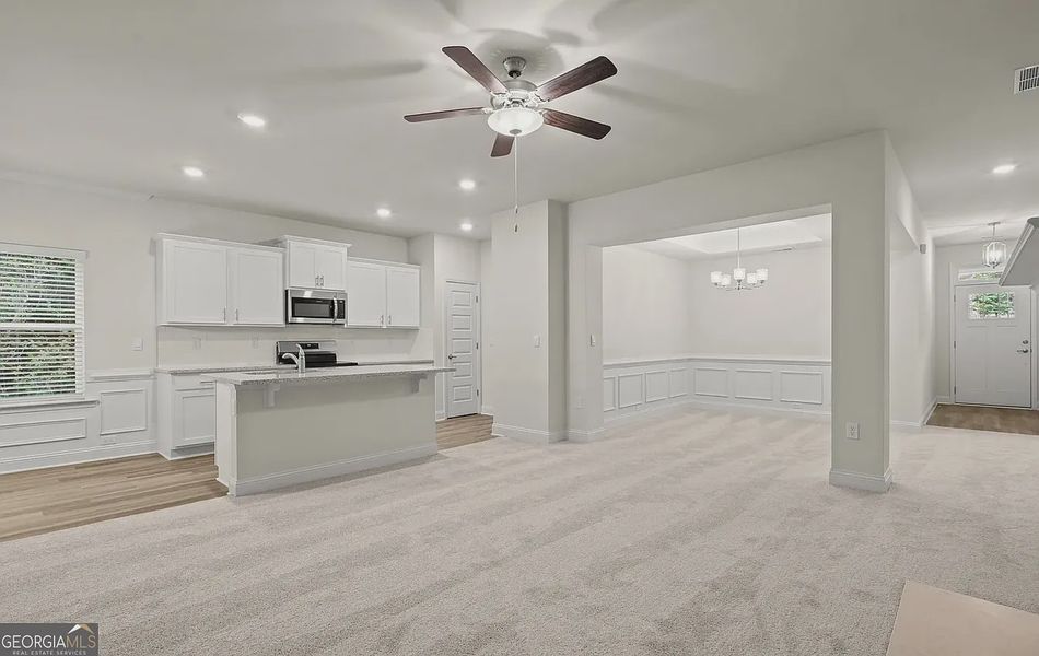 Furnished interior view inside a new home in Canterbury Villas, Carrollton (Image 5).