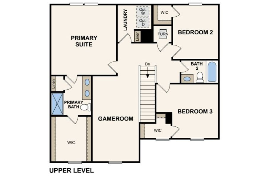 2D floor plan layout for the Essex by Century Complete in Cates Bay Crossing, Conway, SC (Image 3). 2D floor plan layout for the Essex by Century Complete in Cates Bay Crossing, Conway, SC (Image 3).