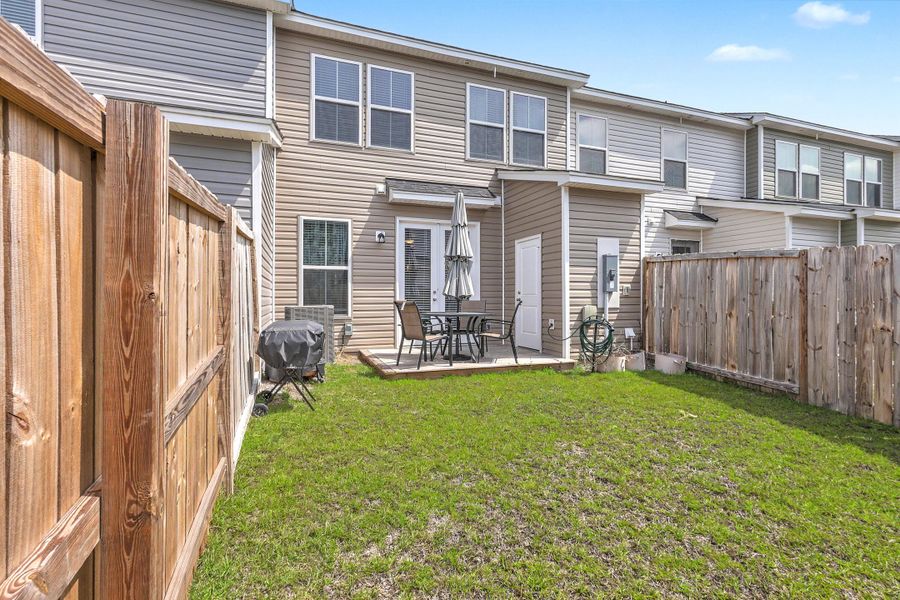Exterior details and patio area of a home in , Summerville (Image 24).